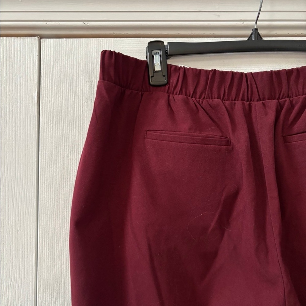 Nine West Burgundy Pants - Picture 4 of 5